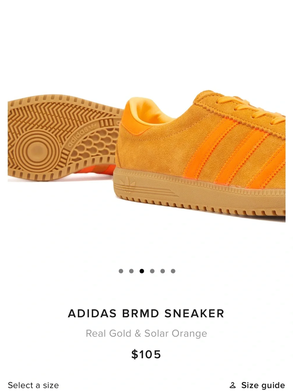 NWOT Adidas BRMD Sneaker